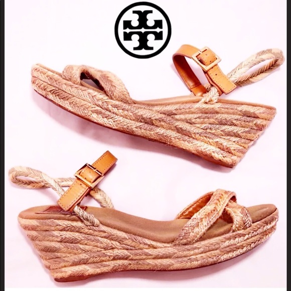 Tory burch espadrilles wedges - Picture 1 of 5